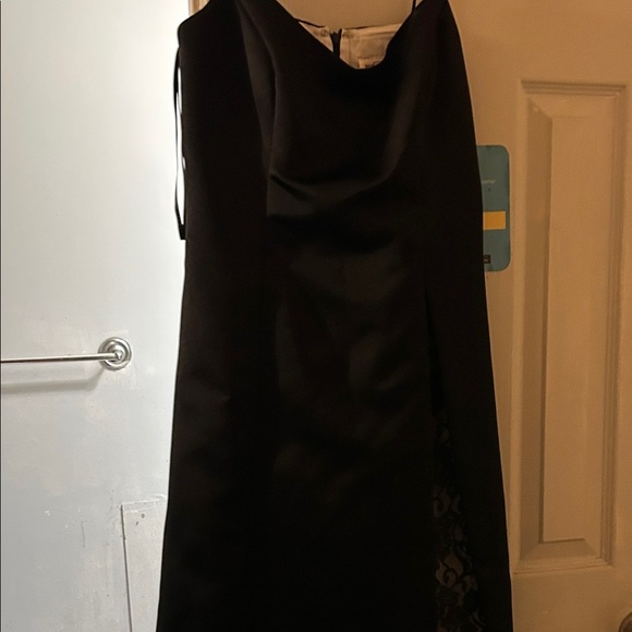 Betsy & Adam Black Lace Wedding Dress - Picture 2 of 4